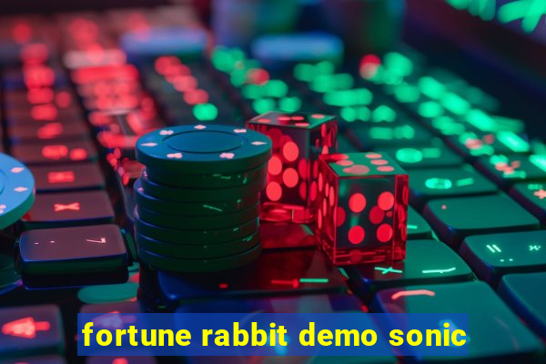 fortune rabbit demo sonic